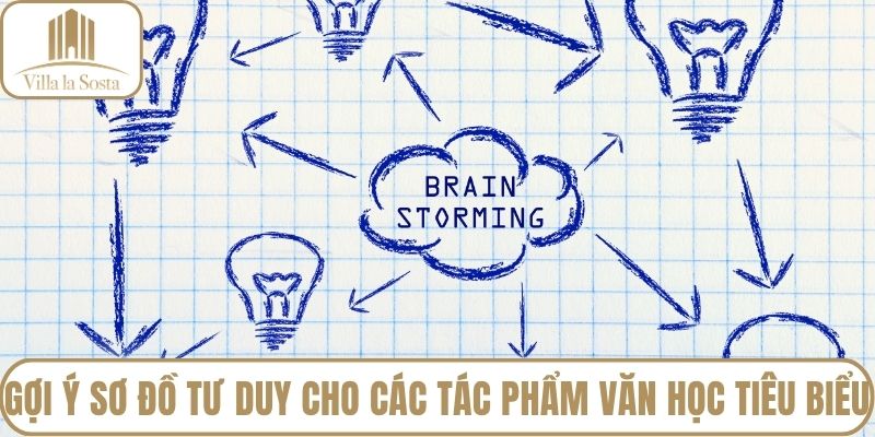 Gợi ý sơ đồ tư duy cho các tác phẩm văn học tiêu biểu