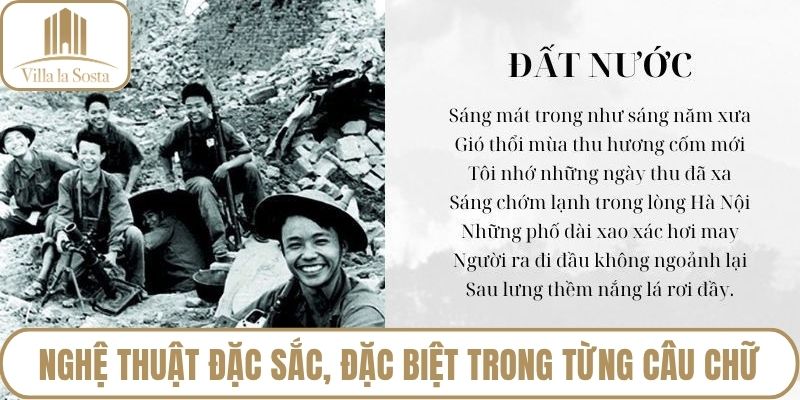 Nghệ thuật đặc sắc, đặc biệt trong từng câu chữ