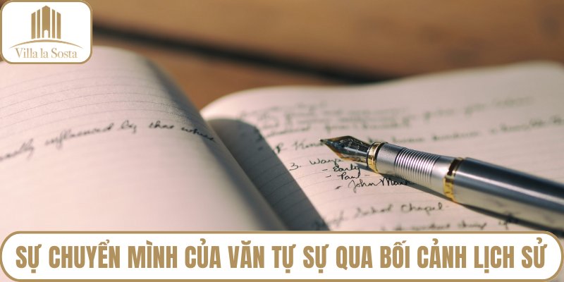 Sự chuyển mình của văn tự sự qua các bối cảnh lịch sử