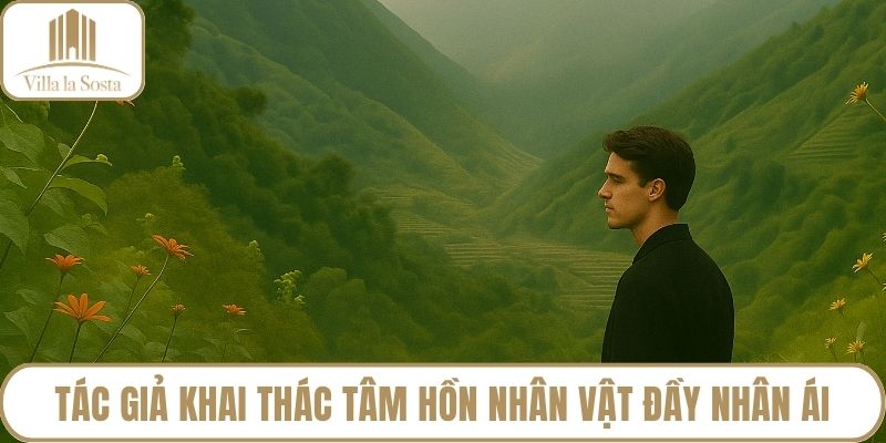 Tác giả khai thác tâm hồn nhân vật đầy nhân ái