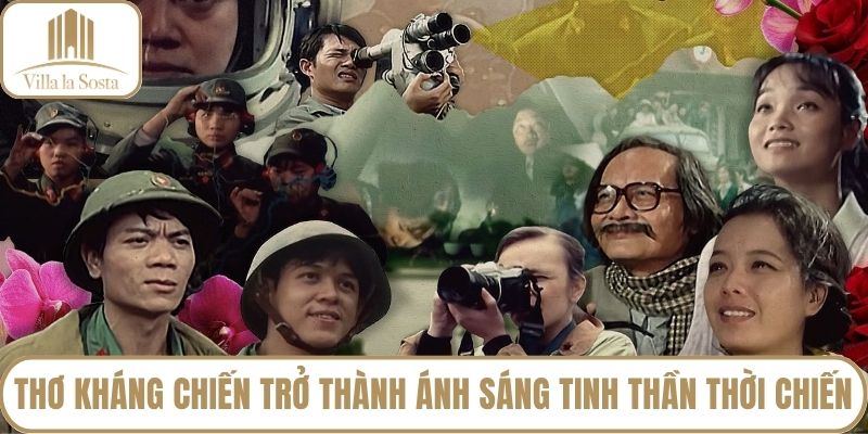 Thơ kháng chiến trở thành ánh sáng tinh thần thời chiến